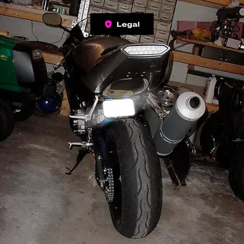 Alite Nanofilm for Moto license plate (US version) - Image 3