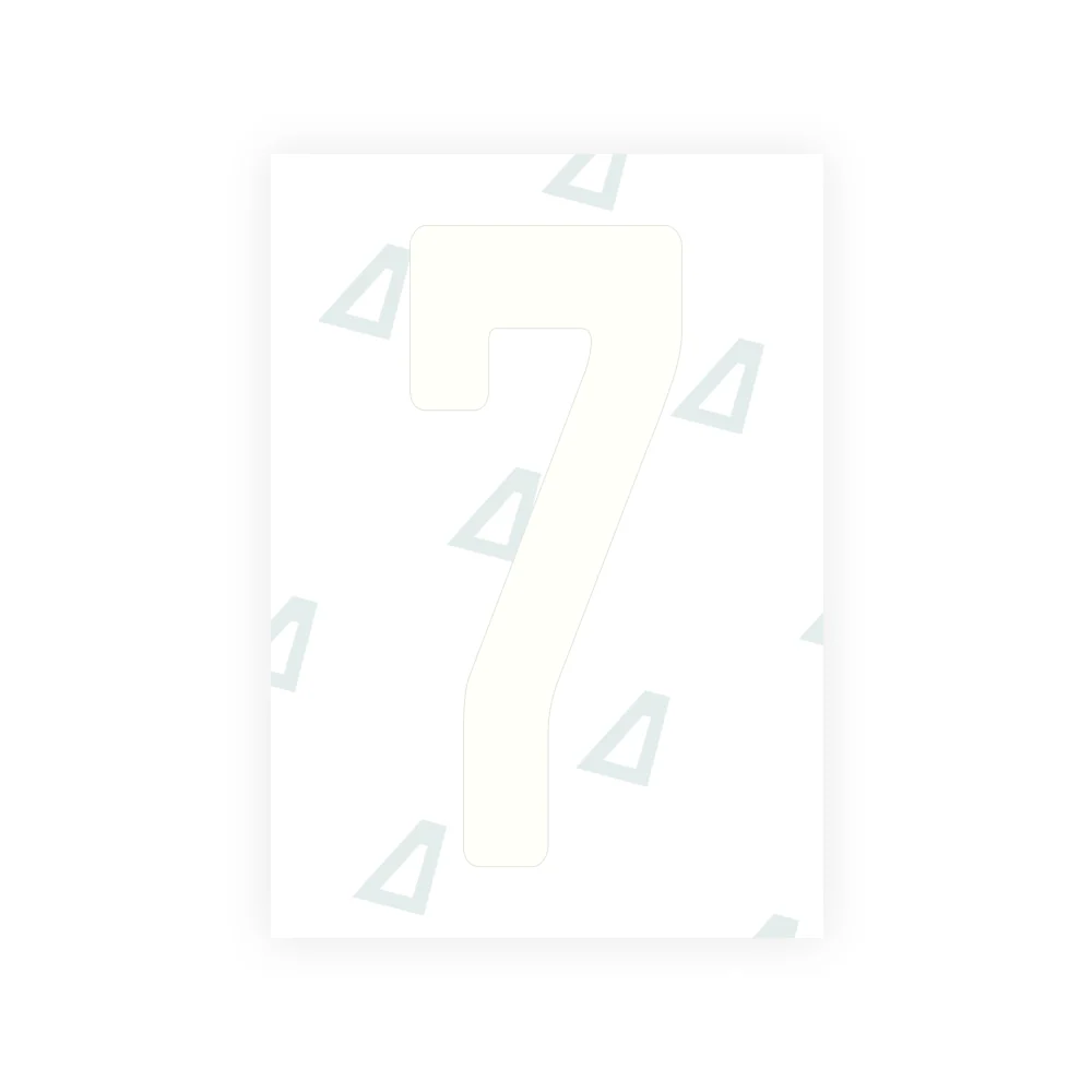 Alite Nanofilm for Angola license plates - Symbol "7" - Image 2