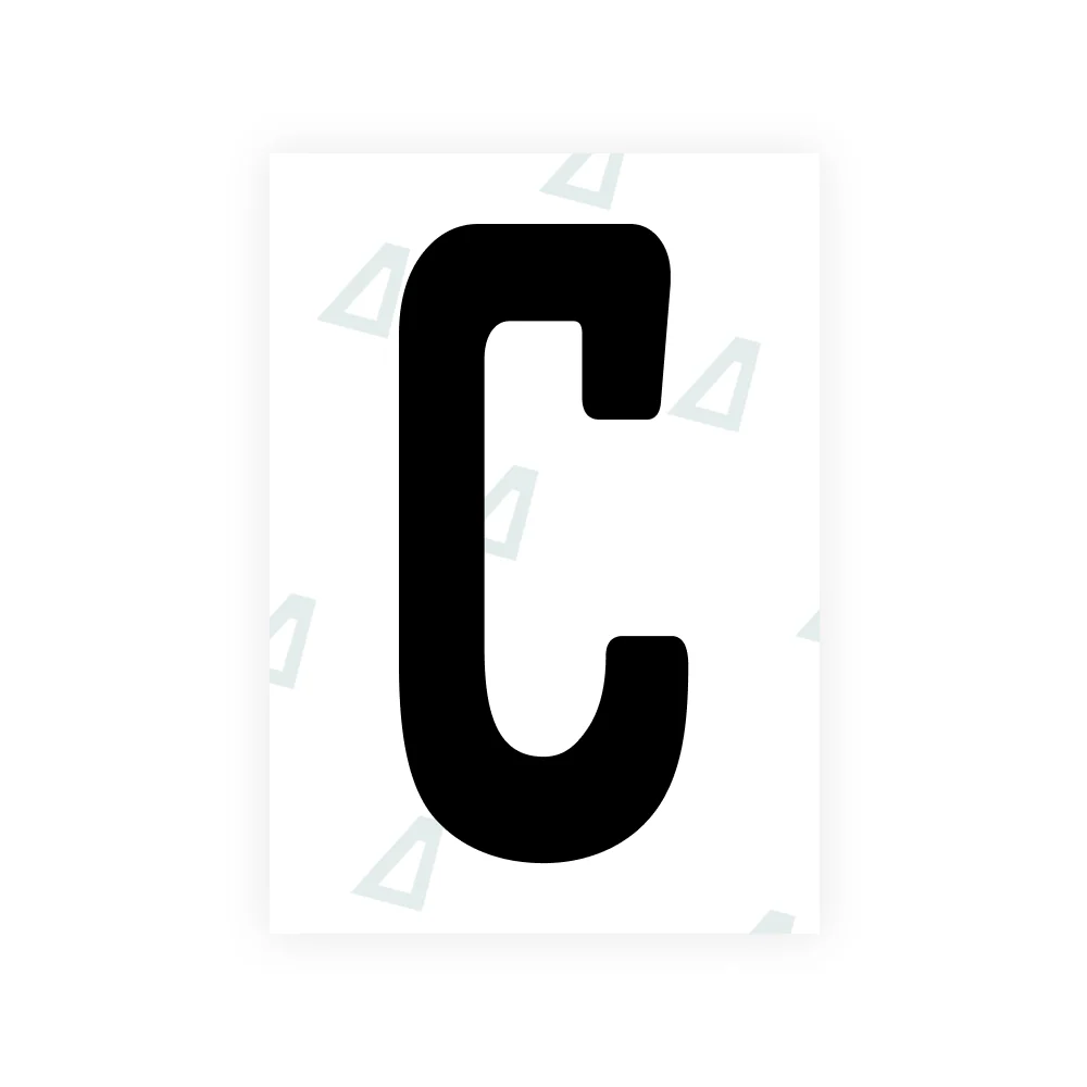 Alite Nanofilm for Angola license plates - Symbol "C"