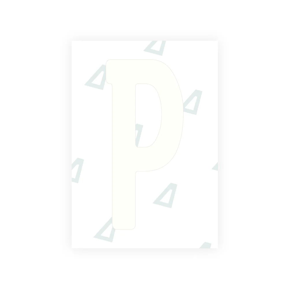 Alite Nanofilm for Angola license plates - Symbol "P" - Image 2