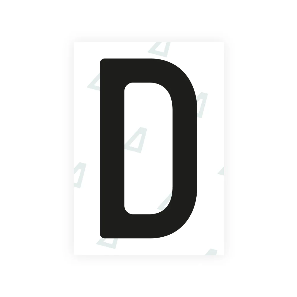Alite Nanofilm for Austria license plates - Symbol "D"