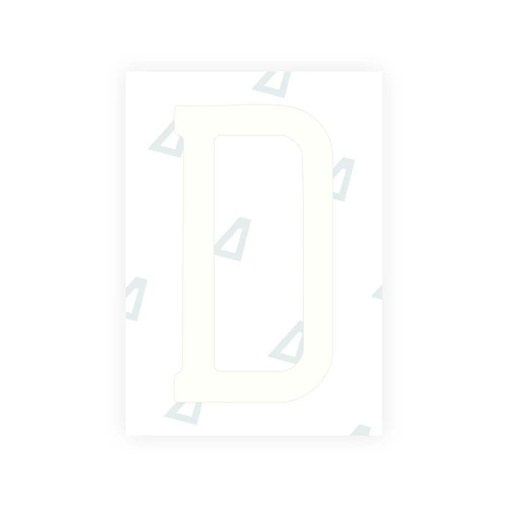 Alite Nanofilm for CA (British Columbia) license plates - Symbol "D" - Image 2