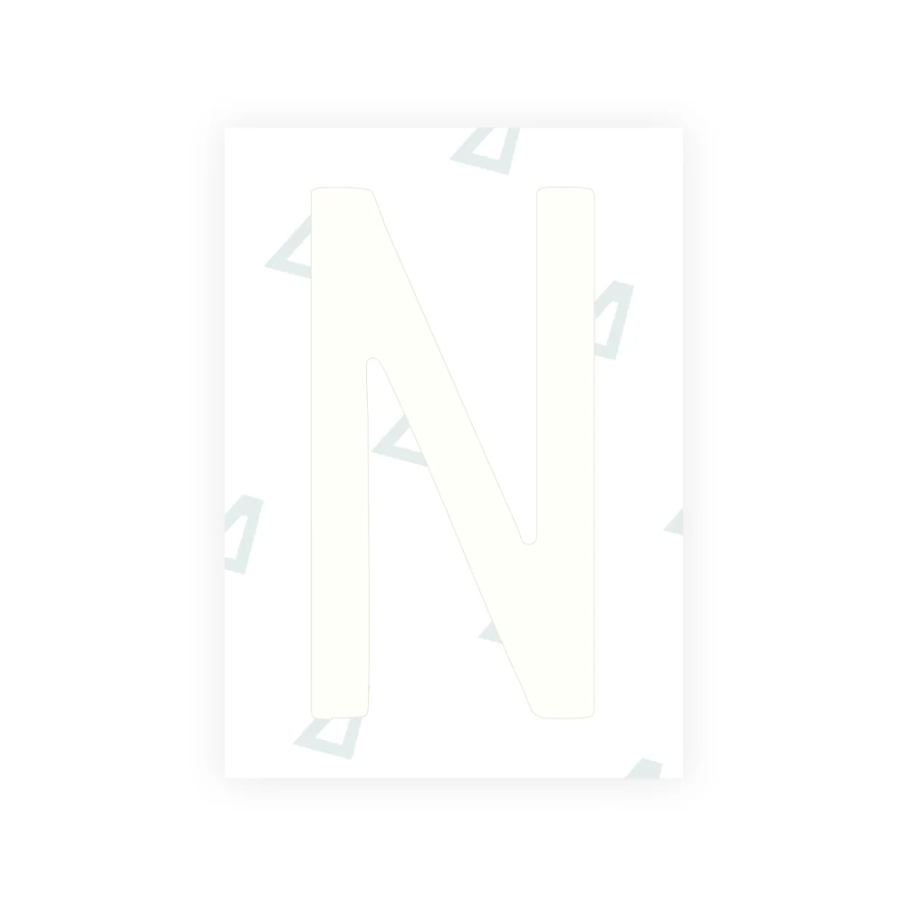 Alite Nanofilm for CA (British Columbia) license plates - Symbol "N" - Image 2