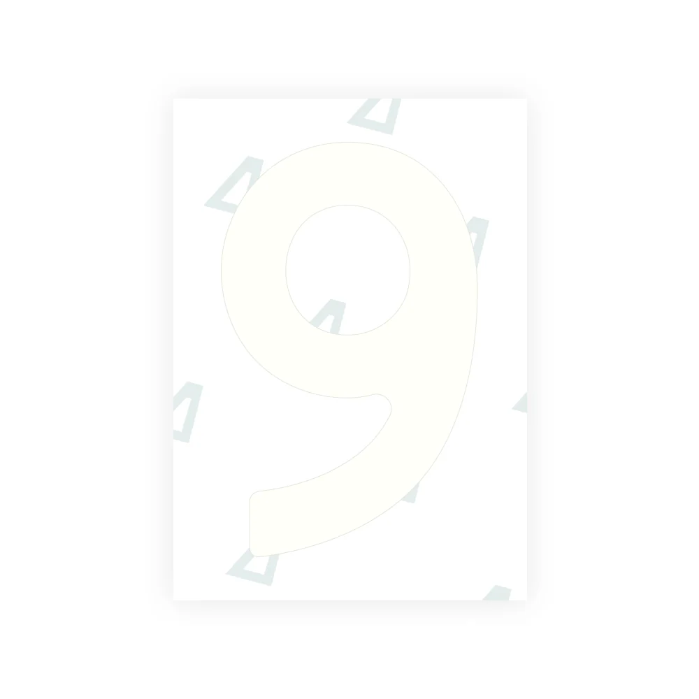 Alite Nanofilm for Finland license plates - Symbol "8" - Image 2