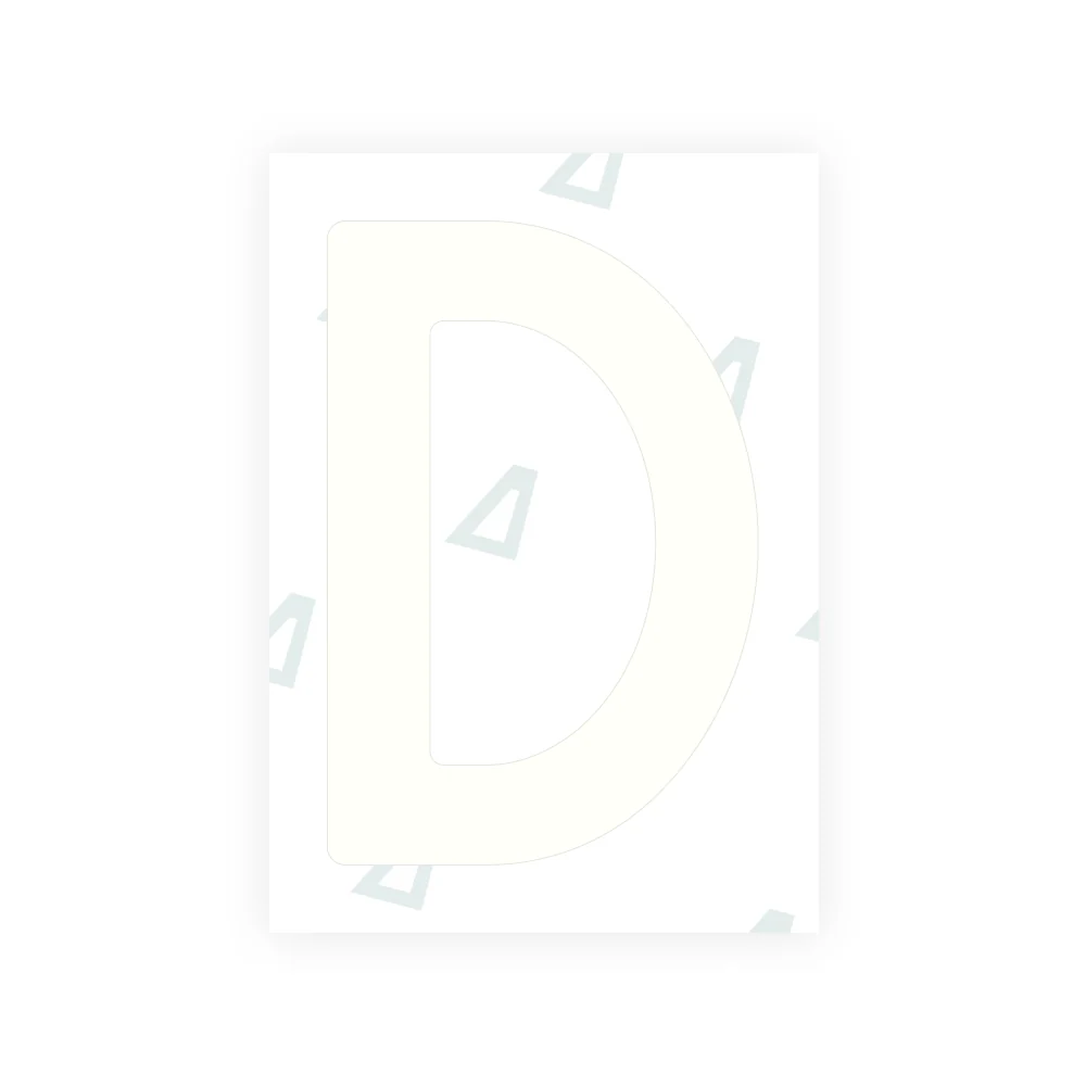 Alite Nanofilm for Finland license plates - Symbol "D" - Image 2