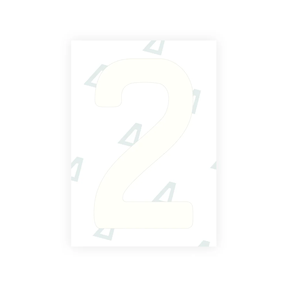 Alite Nanofilm for New Zealand license plates - Symbol "2" - Image 2