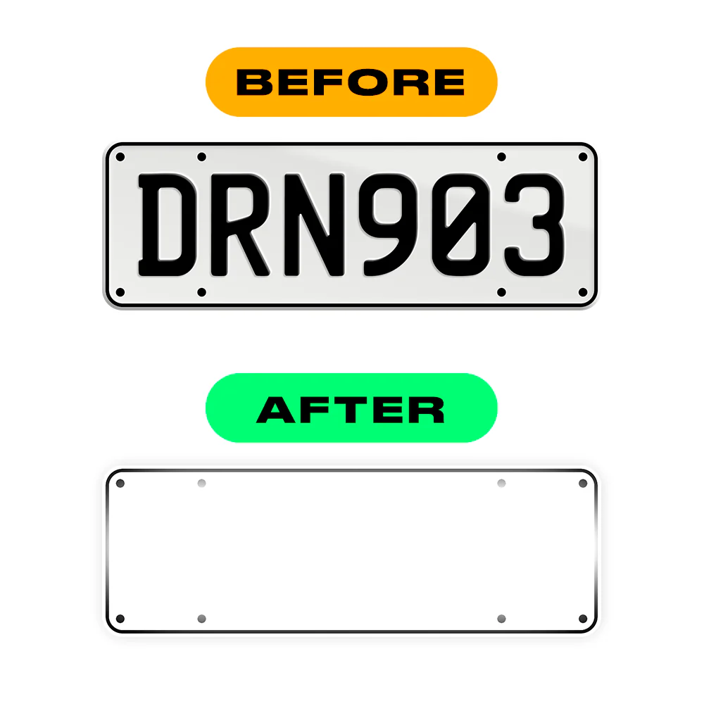 Alite Nanofilm for New Zealand license plates - Symbol "S" - Image 3