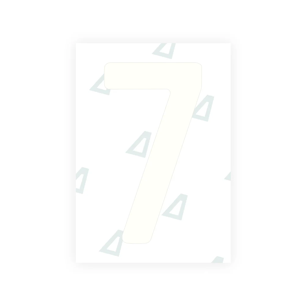 Alite Nanofilm for New Zealand license plates - Symbol "7" - Image 2