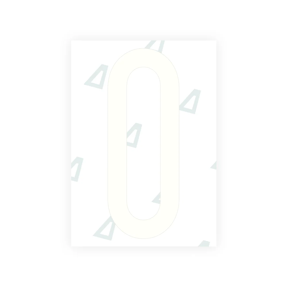 Alite Nanofilm for Nigeria license plates - Symbol "0" - Image 2
