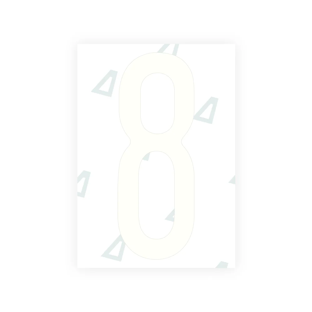 Alite Nanofilm for Nigeria license plates - Symbol "8" - Image 2