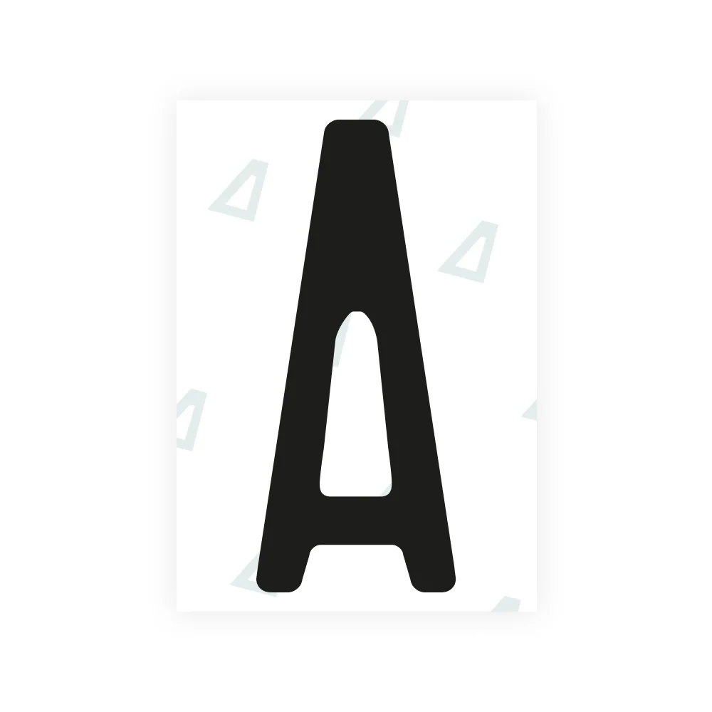 Alite Nanofilm for Nigeria license plates - Symbol "A"