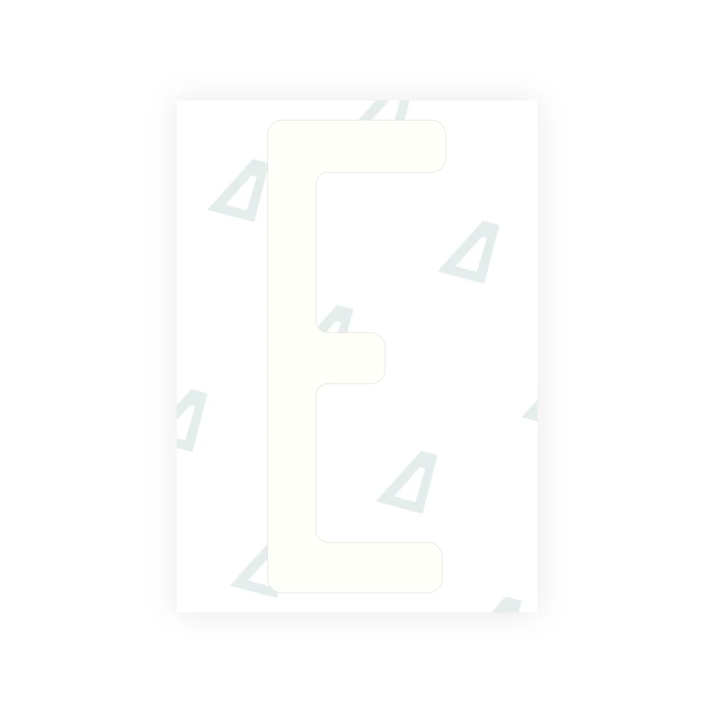 Alite Nanofilm for Nigeria license plates - Symbol "E" - Image 2