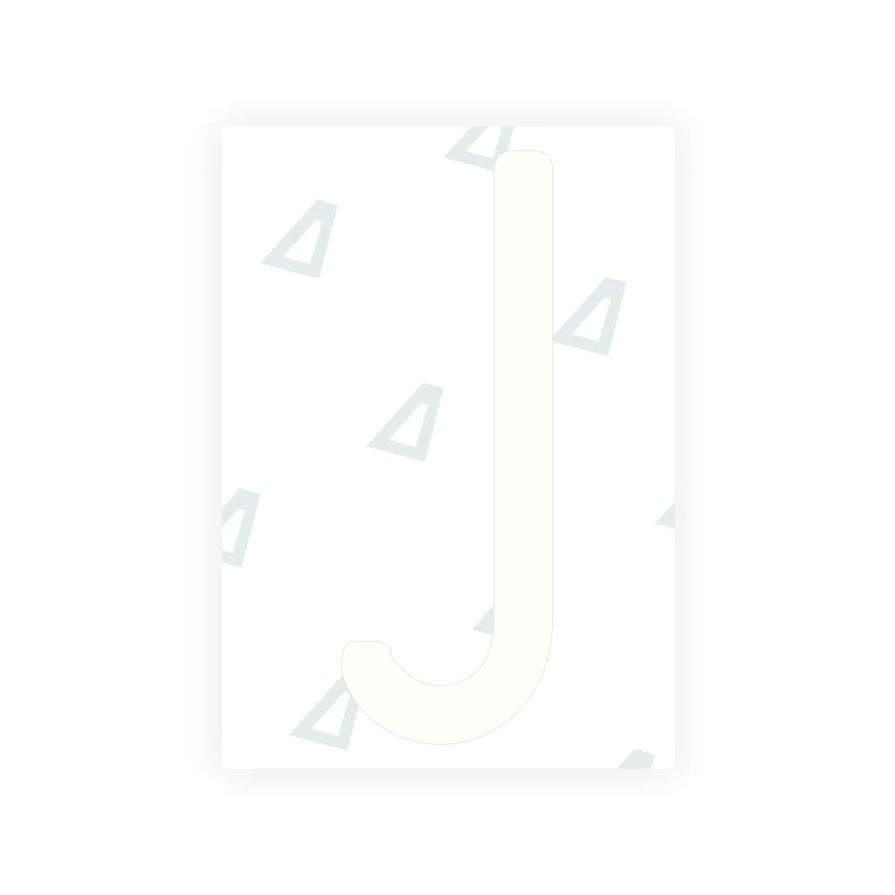Alite Nanofilm for Nigeria license plates - Symbol "J" - Image 2