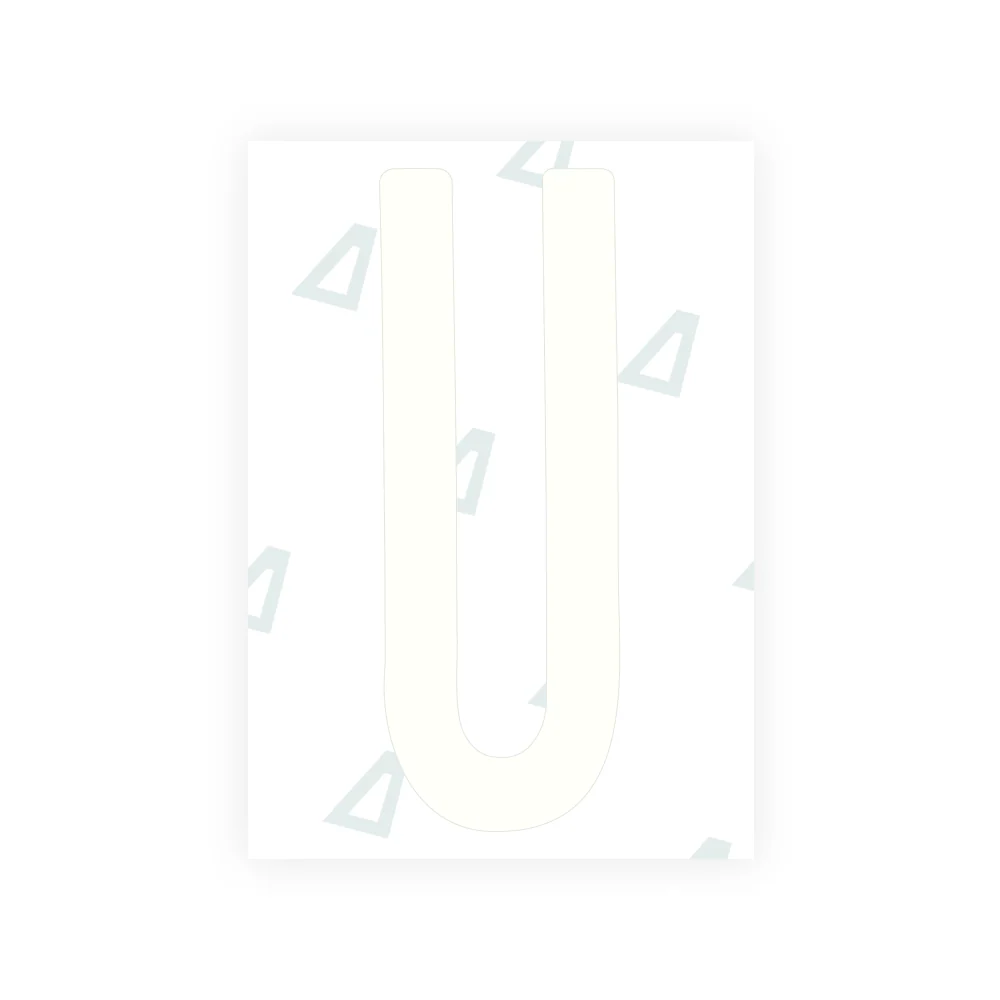 Alite Nanofilm for Nigeria license plates - Symbol "U" - Image 2