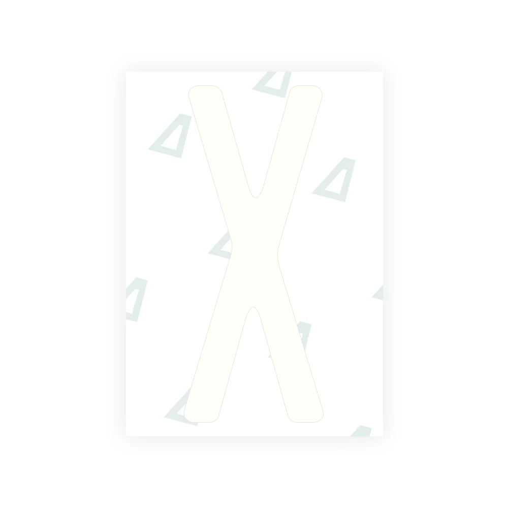 Alite Nanofilm for Nigeria license plates - Symbol "X" - Image 2