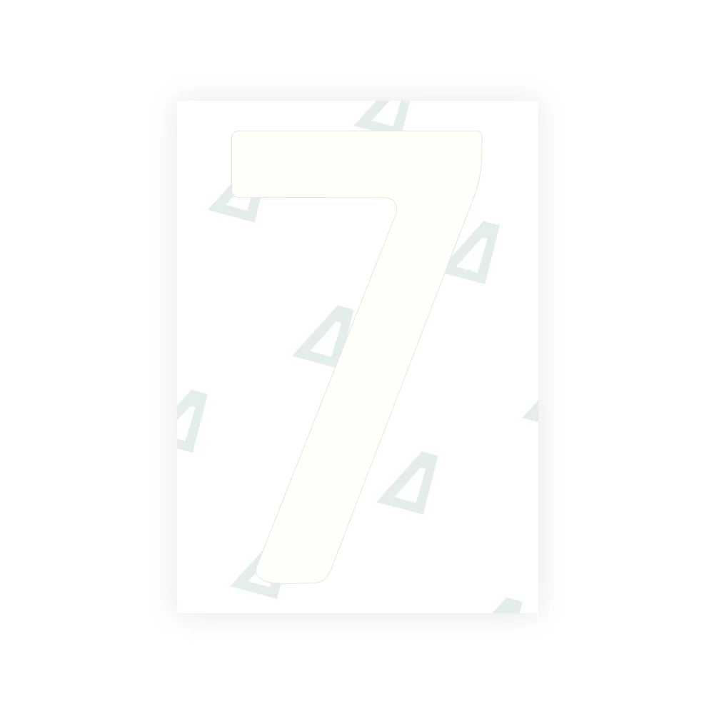 Alite Nanofilm for Norway license plates - Symbol "7" - Image 2