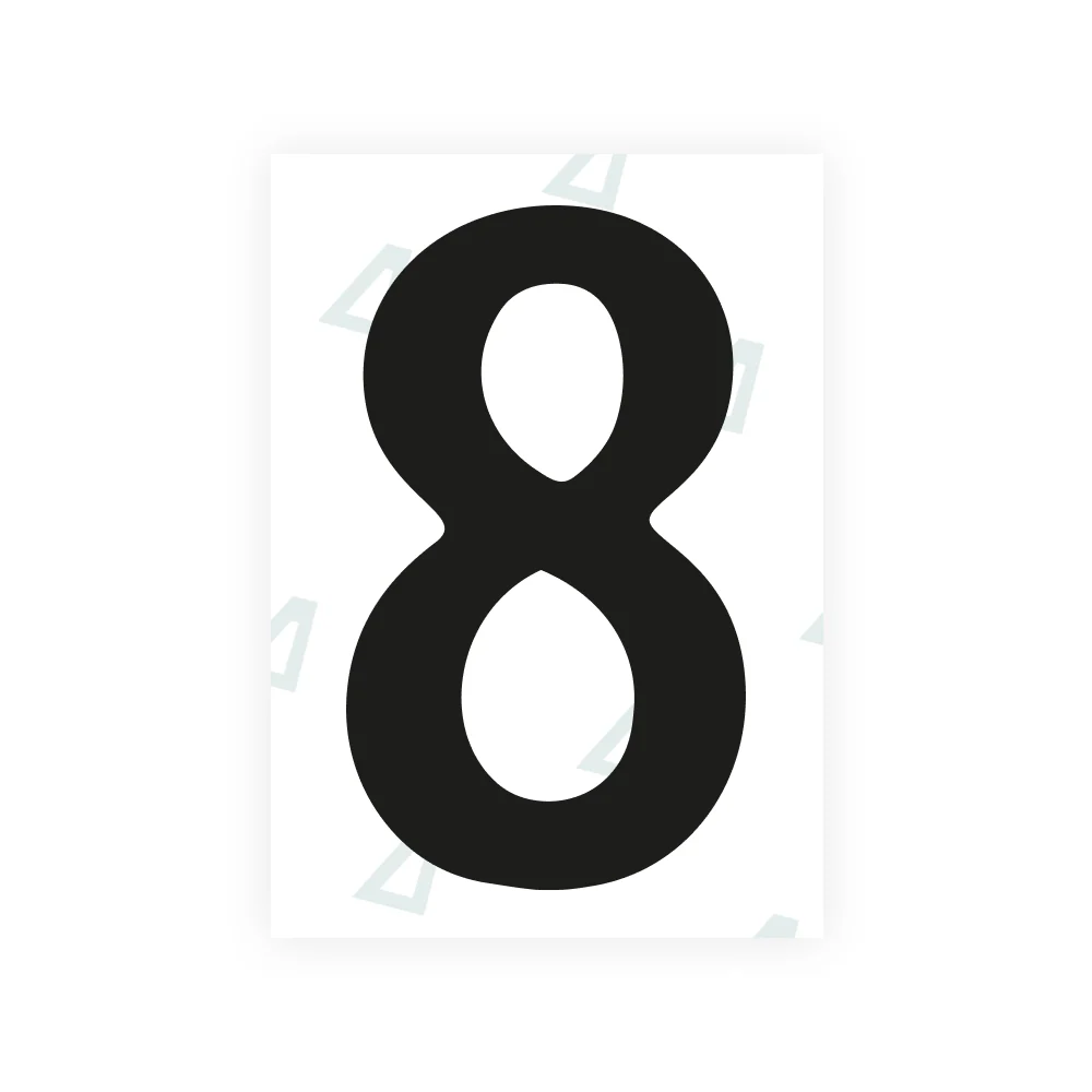 Alite Nanofilm for Norway license plates - Symbol "8"