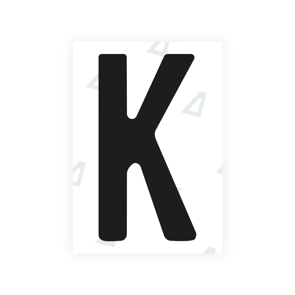 Alite Nanofilm for Norway license plates - Symbol "K"