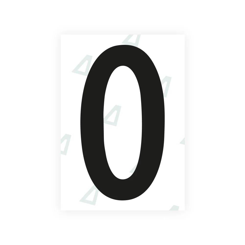Alite Nanofilm for Norway license plates - Symbol "O"