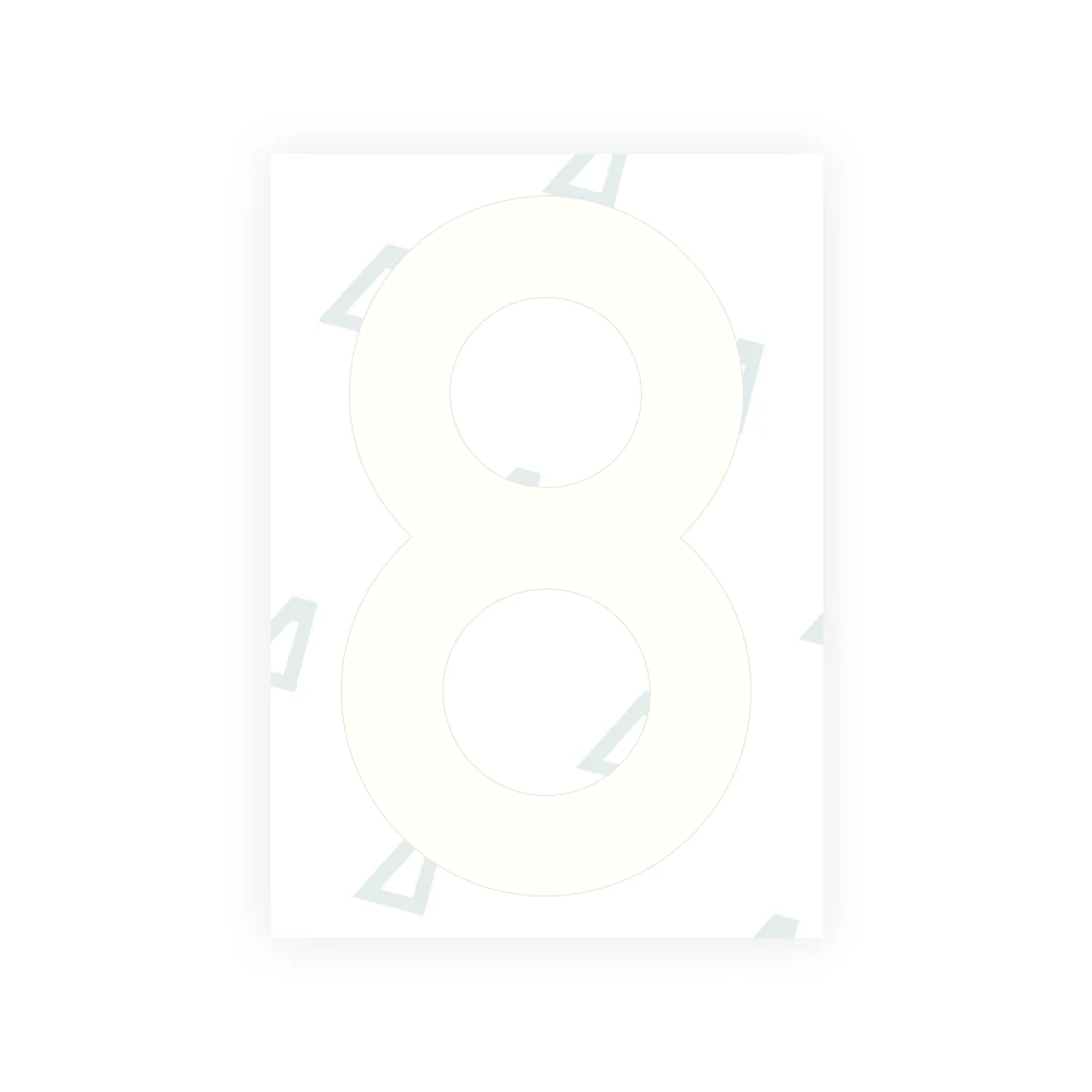 Alite Nanofilm for Portugal license plates - Symbol "8" - Image 2
