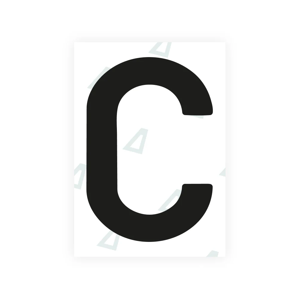 Alite Nanofilm for Portugal license plates - Symbol "C"