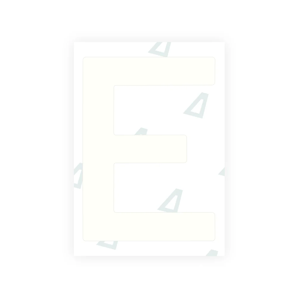 Alite Nanofilm for Portugal license plates - Symbol "E" - Image 2
