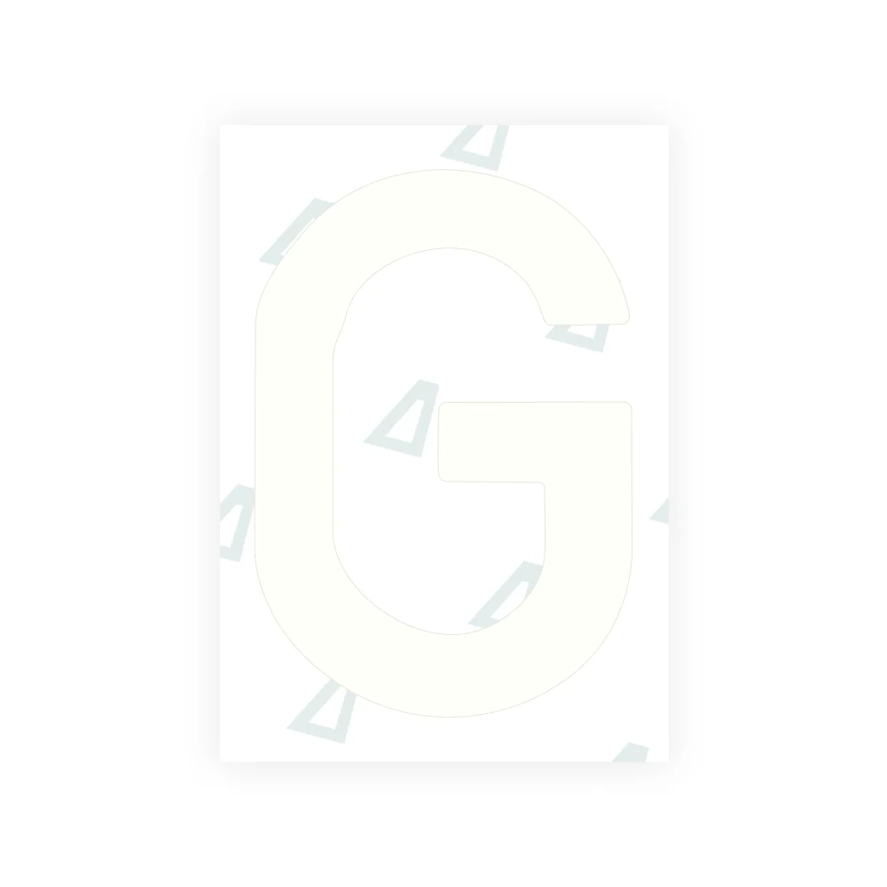Alite Nanofilm for Portugal license plates - Symbol "G" - Image 2