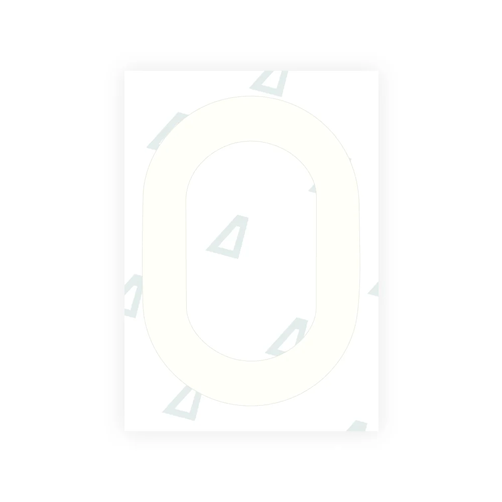 Alite Nanofilm for Portugal license plates - Symbol "O" - Image 2