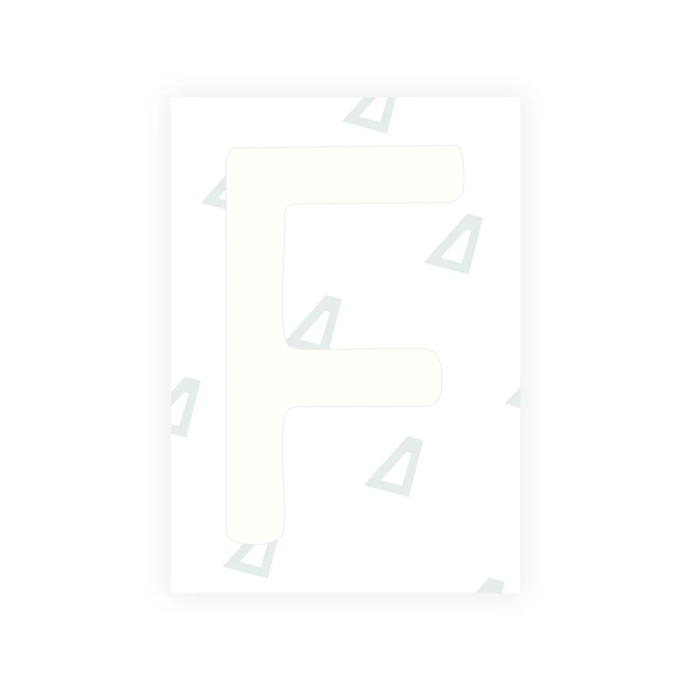 Alite Nanofilm for Slovakia license plates - Symbol "F" - Image 2