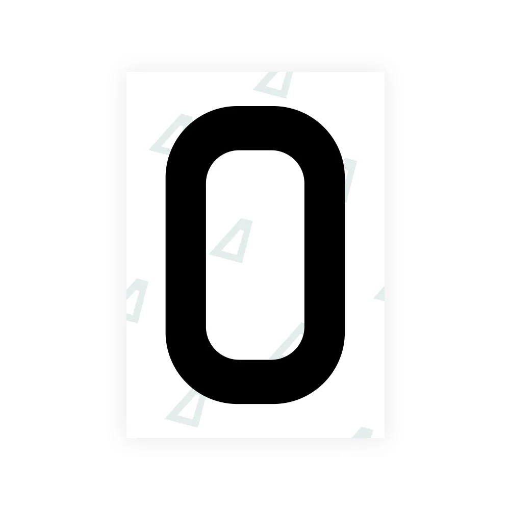 Alite Nanofilm for Slovakia license plates - Symbol "O"