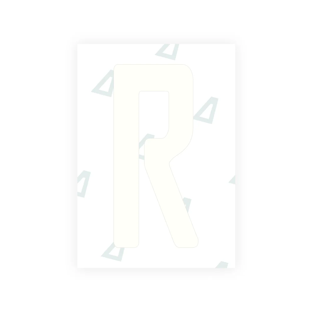 Alite Nanofilm for South Africa license plates - Symbol "R" - Image 2