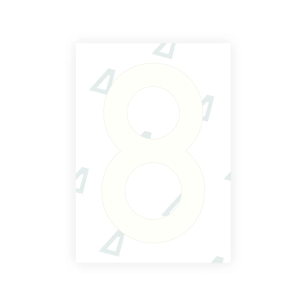 Alite Nanofilm for Sweden number plates - Symbol "8" - Image 2