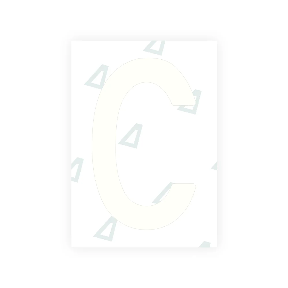 Alite Nanofilm for Sweden number plates - Symbol "C" - Image 2