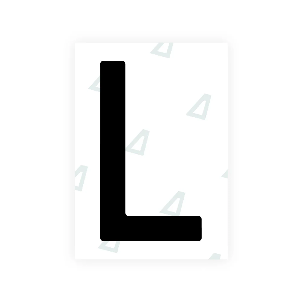 Alite Nanofilm for Sweden number plates - Symbol "L"