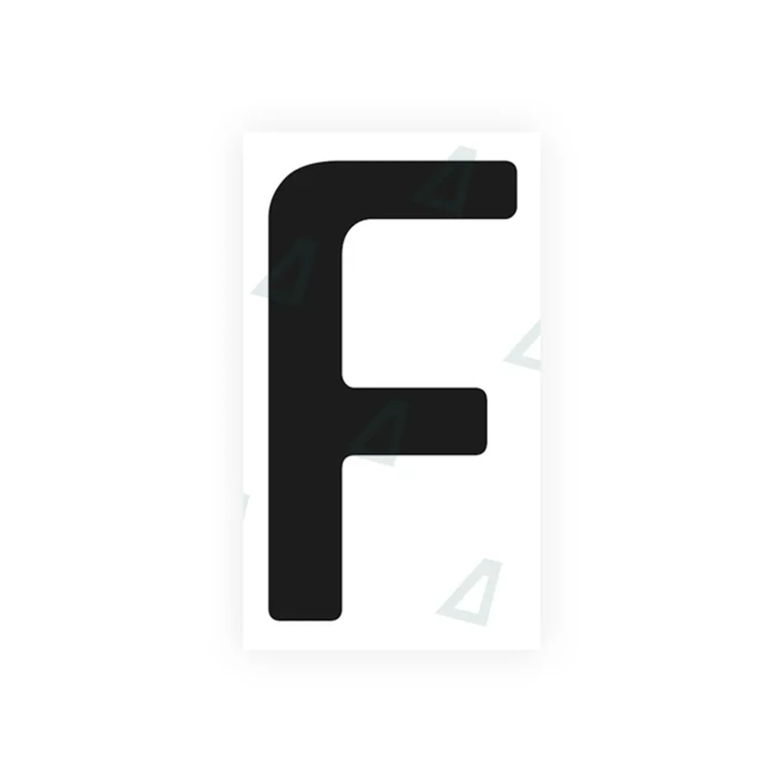 Alite Nanofilm for Tanzania (standard) license plates - Symbol "F"