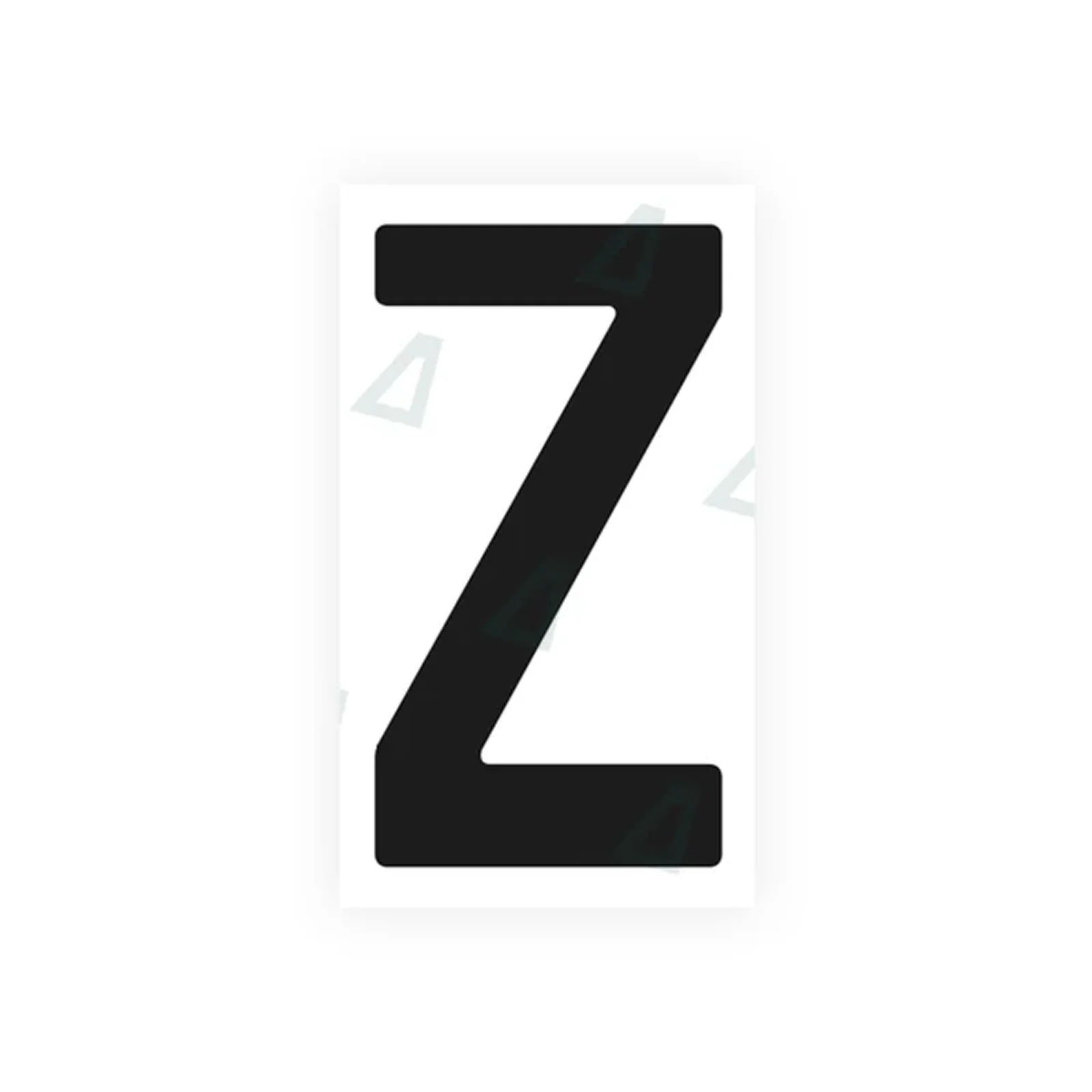 Alite Nanofilm for Tanzania (square) license plates - Symbol "Z"