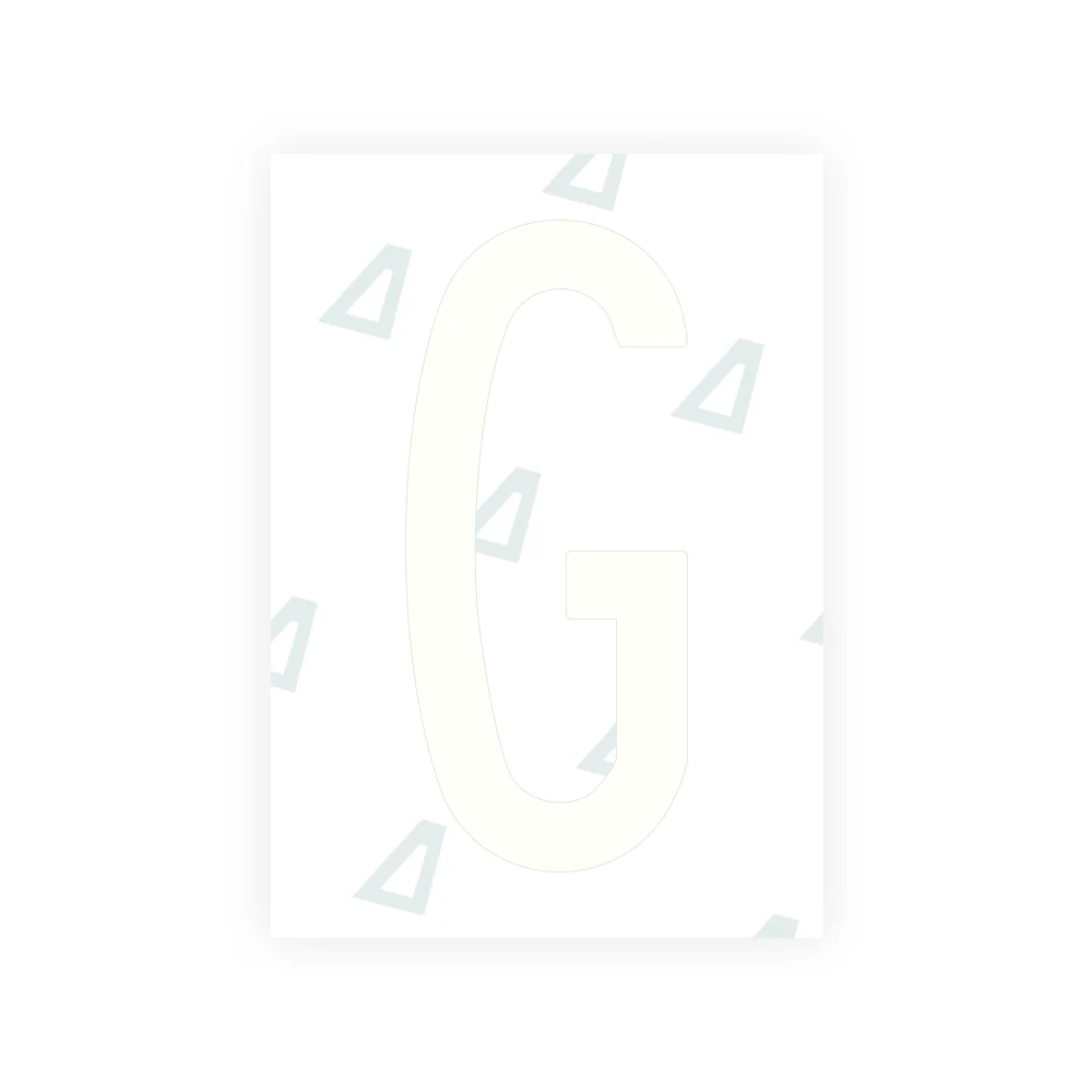 Alite Nanofilm for US (Hawaii) license plates - Symbol "G" - Image 2