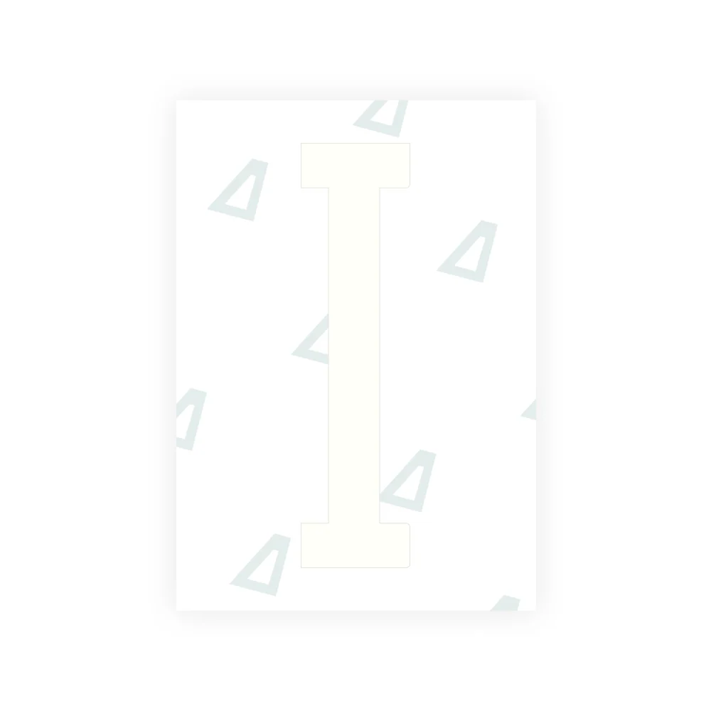Alite Nanofilm for US (Alaska 2021) license plates - Symbol "I" - Image 2