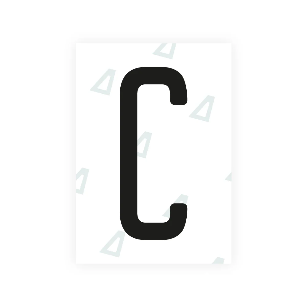 Alite Nanofilm for US (Alaska 2023) license plates - Symbol "C"