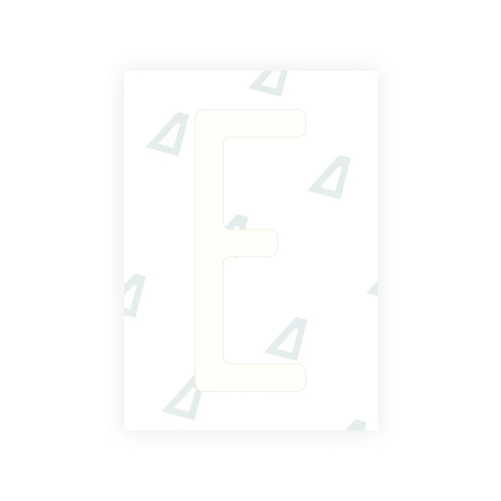 Alite Nanofilm for US (Alaska 2023) license plates - Symbol "E" - Image 2