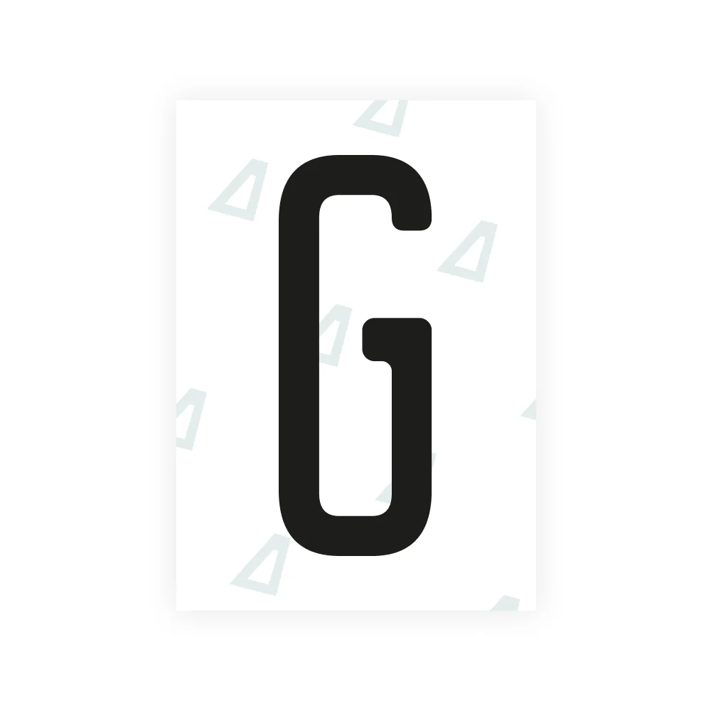 Alite Nanofilm for US (Alaska 2023) license plates - Symbol "G"