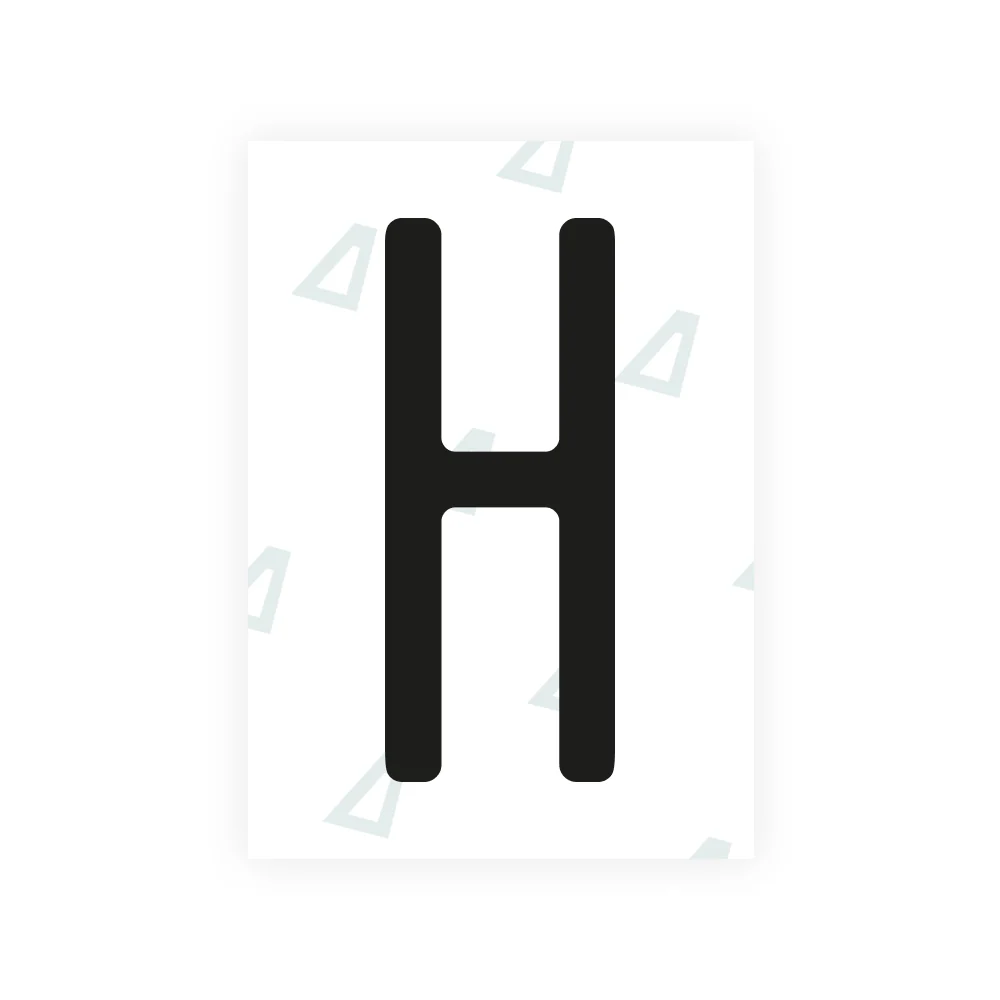 Alite Nanofilm for US (Alaska 2023) license plates - Symbol "H"