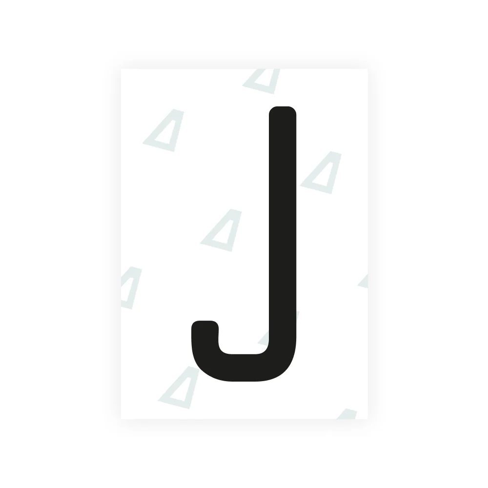 Alite Nanofilm for US (Alaska 2023) license plates - Symbol "J"