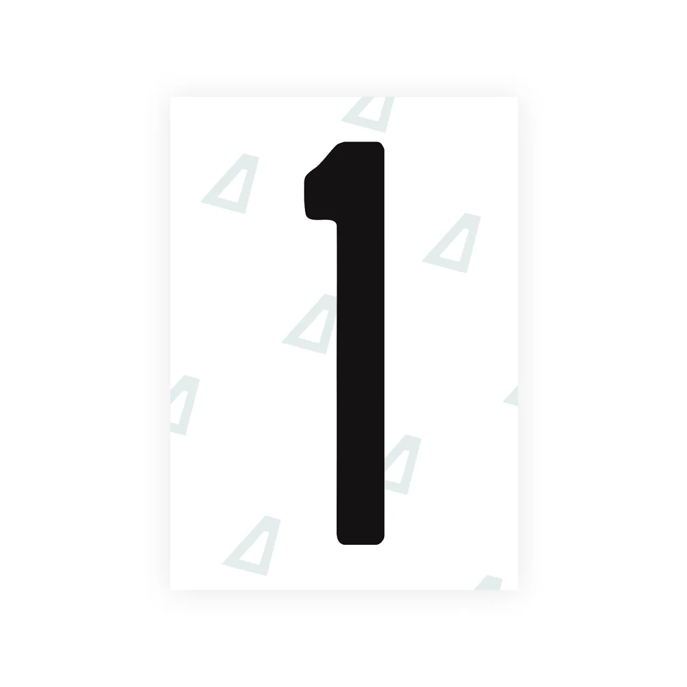 Alite Nanofilm for US (Arkansas) license plates - Symbol "1"