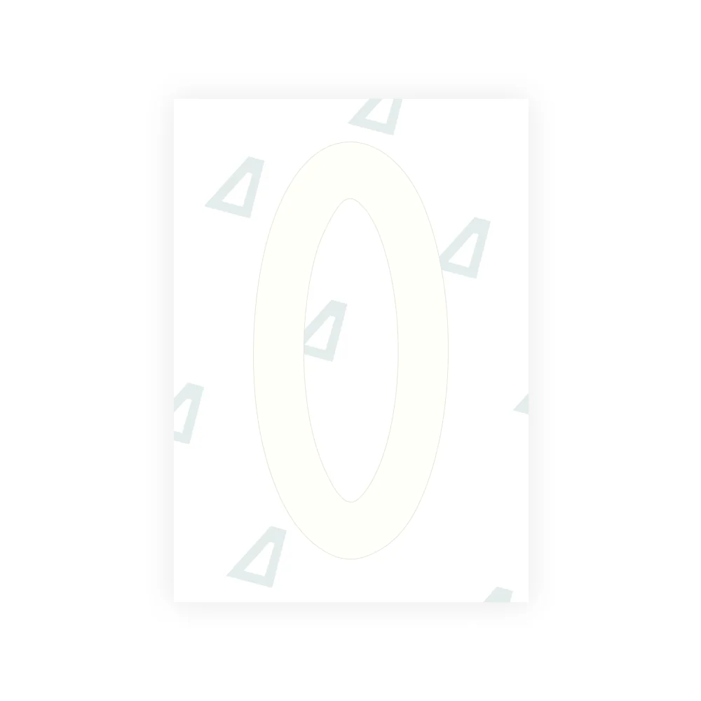 Alite Nanofilm for US (Colorado) license plates - Symbol "0" - Image 2