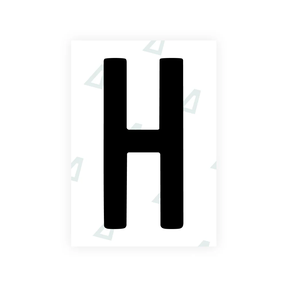 Alite Nanofilm for US (Colorado) license plates - Symbol "H"