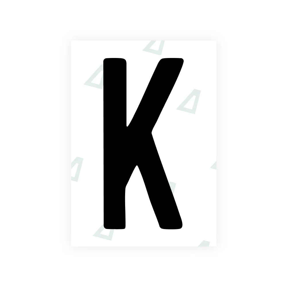 Alite Nanofilm for US (Colorado) license plates - Symbol "K"