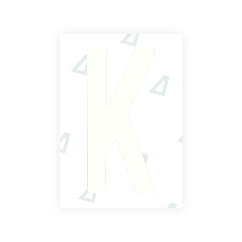 Alite Nanofilm for US (Colorado) license plates - Symbol "K" - Image 2