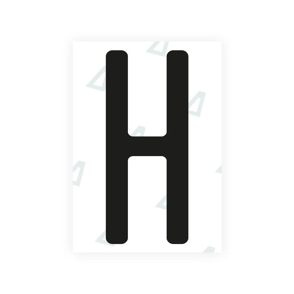 Alite Nanofilm for US (Kentucky - Embossed) license plates - Symbol "H"