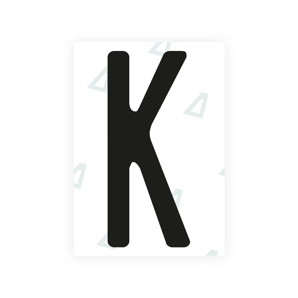 Alite Nanofilm for US (Kentucky - Embossed) license plates - Symbol "K"